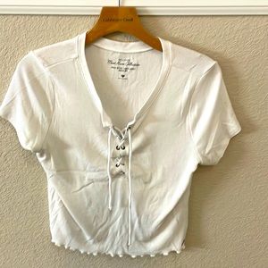 Hollister cropped T-shirt